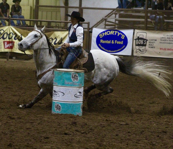 Miller captures women's all-around title, Lady Texans place third overall at Texas Tech University Rodeo