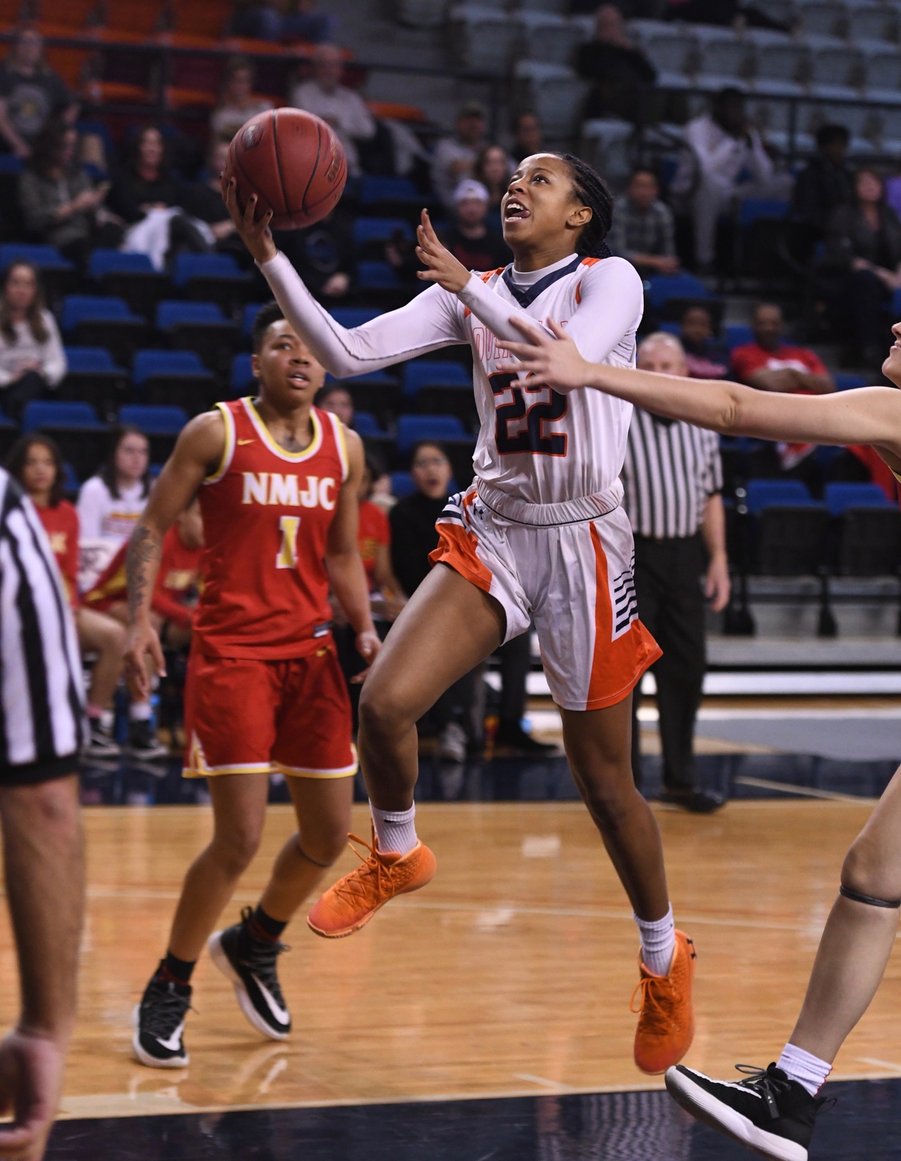 #2 Lady Texans outlast #6 New Mexico Junior College 65-58 in overtime Monday