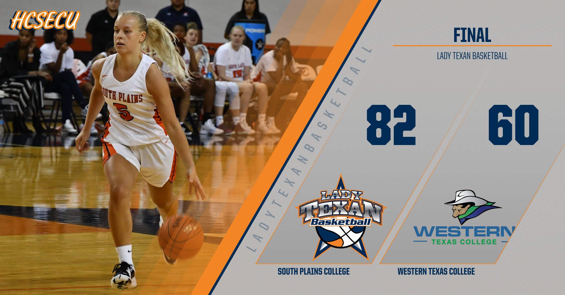 Four players record double figures as Lady Texans pummel Western Texas College 82-60 Monday