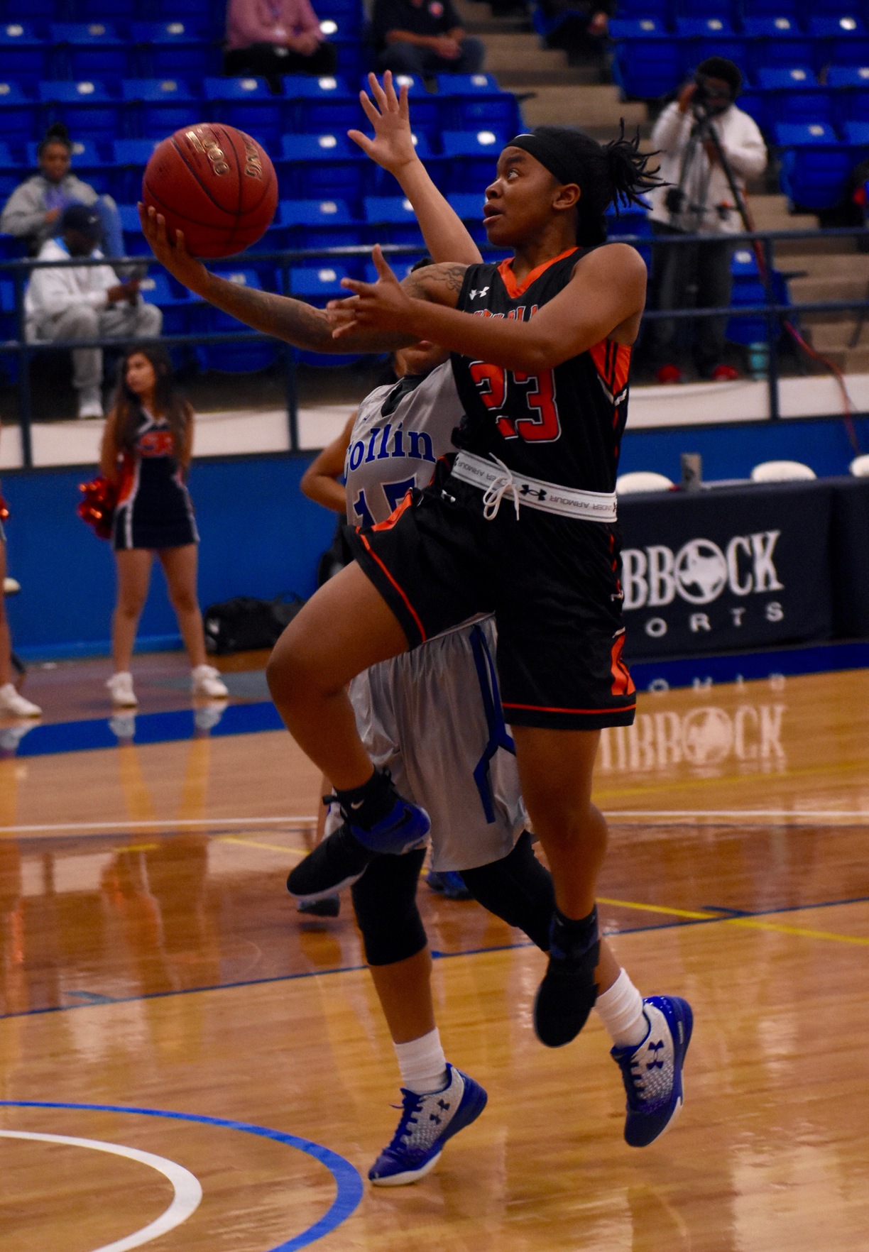 Despite valiant fourth quarter surge, Lady Texans fall to Collin County 77-70 in semifinal round of Region V Tournament
