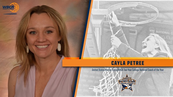 Petree named 2020 United States Marine Corps/WBCA Two-Year College National Coach of the Year