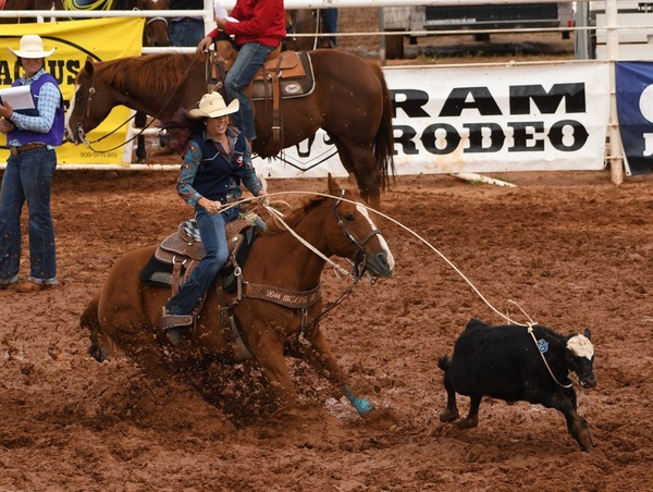 Lady Texans place 2nd overall at Eastern New Mexico University Rodeo